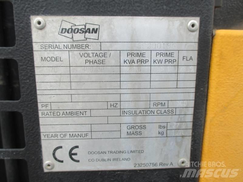 Doosan G 20 Dizel Jeneratörler