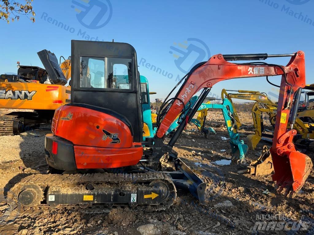 Kubota U 35 Mini ekskavatörler, 7 tona dek