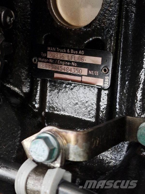 MAN D0836 LFL66 Motorlar