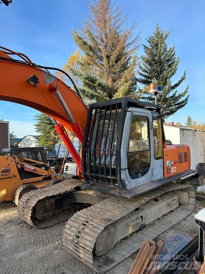 Hitachi EX 200 Yıkım ekskavatörleri