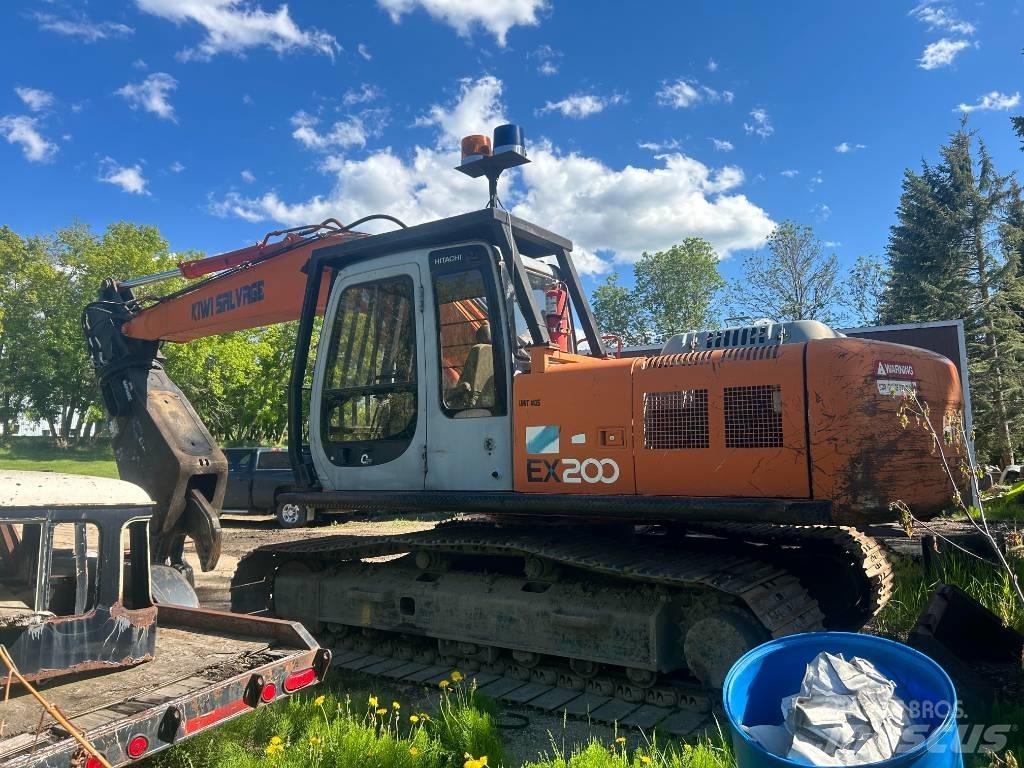 Hitachi EX 200 Yıkım ekskavatörleri