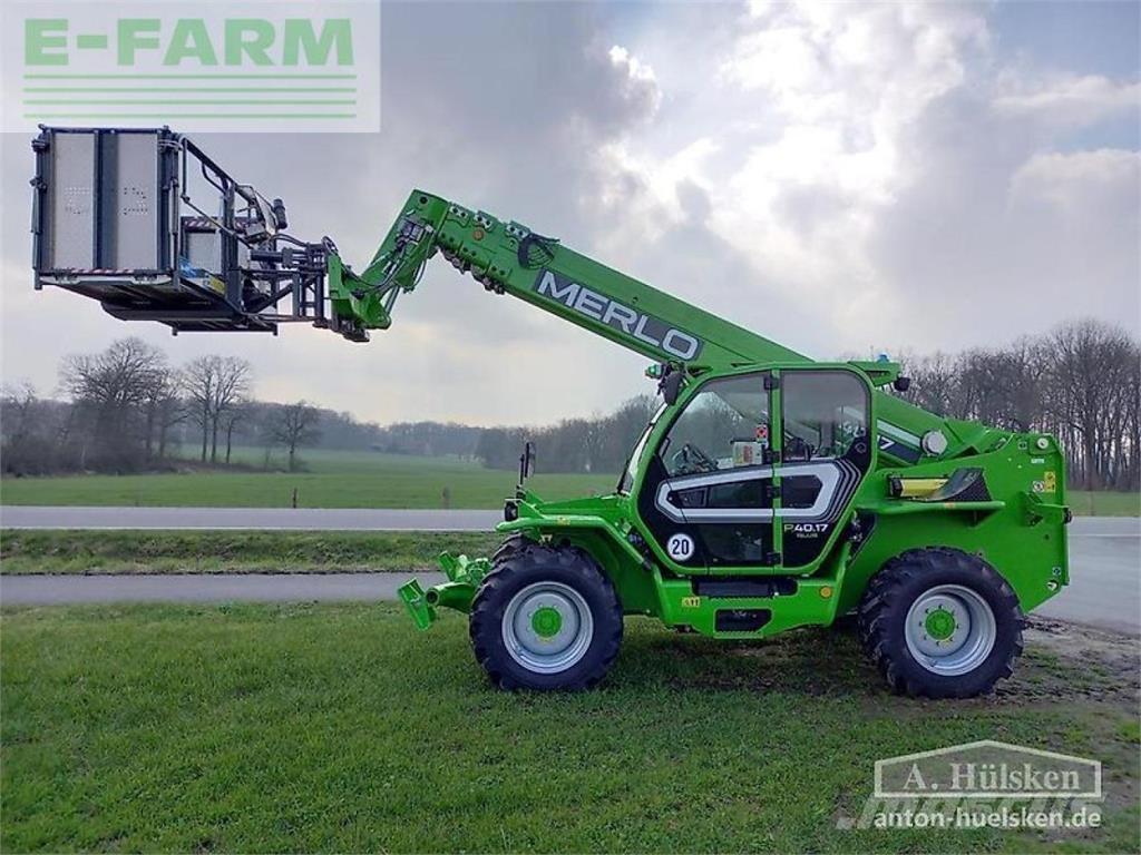 Merlo p40.17plus Tarimsal teleskopik yükleyiciler