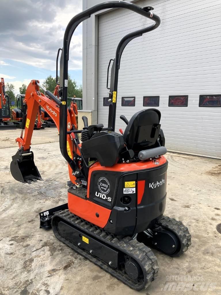 Kubota U10-5 Mini ekskavatörler, 7 tona dek