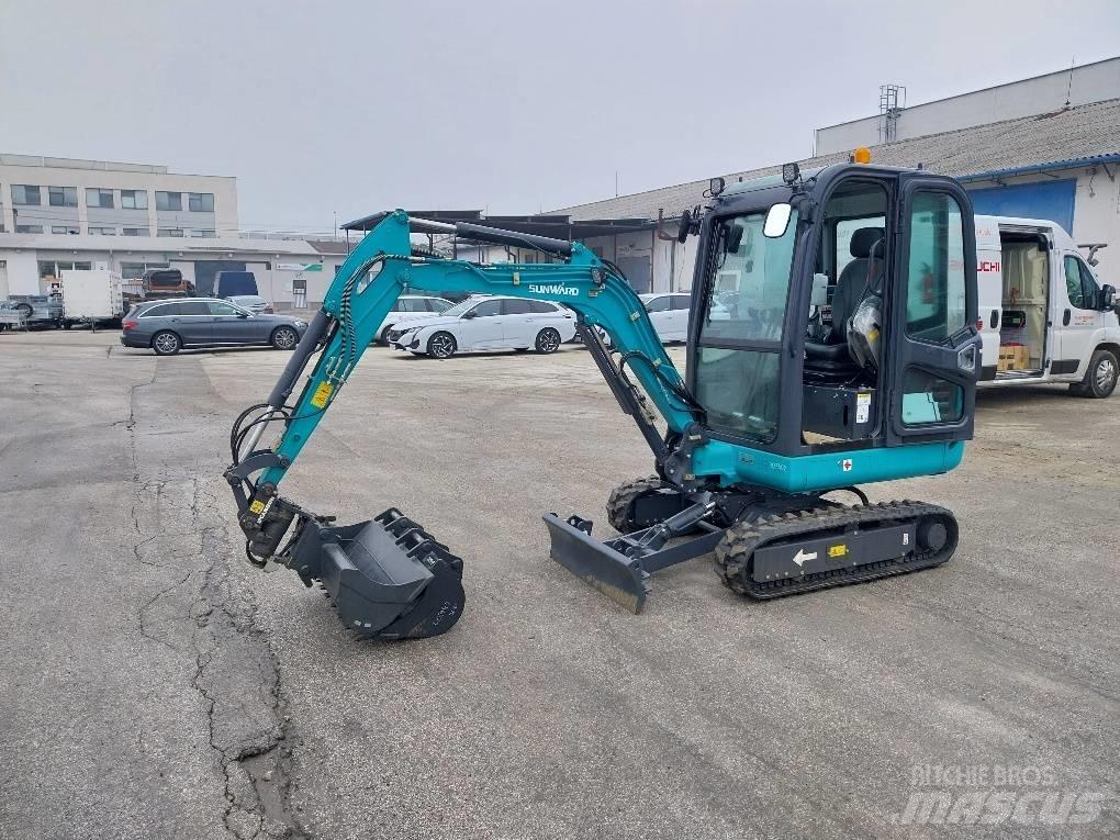 Sunward SWE 20 F Mini ekskavatörler, 7 tona dek