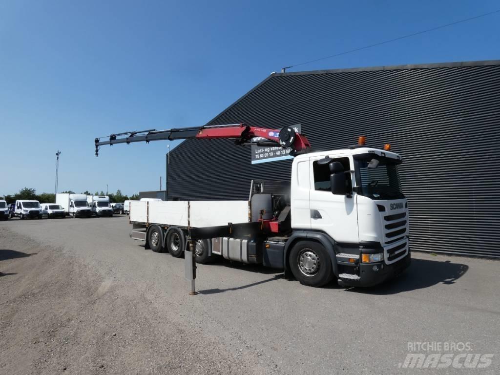 Scania G 450 Araç üzeri vinçler