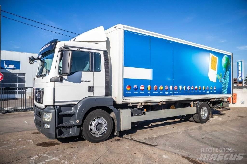 MAN TGS 18.360 LL Kapali kasa kamyonlar