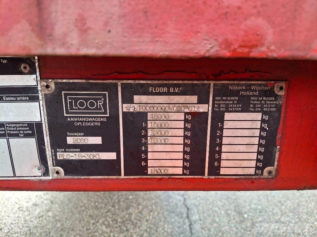 Floor FLO-18-30K1 Flatbed çekiciler