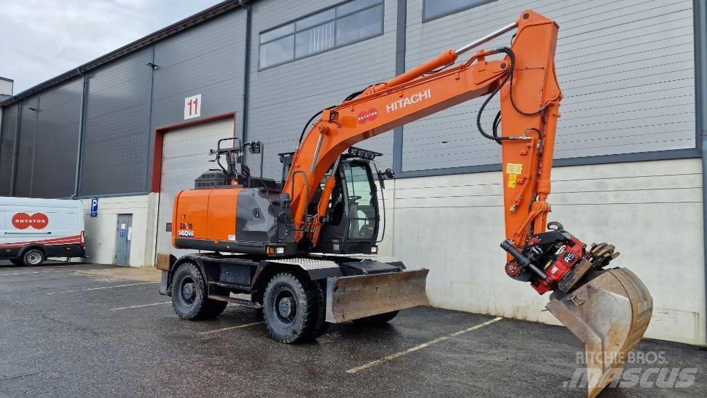 Hitachi ZX140W-6 Lastik tekerli ekskavatörler
