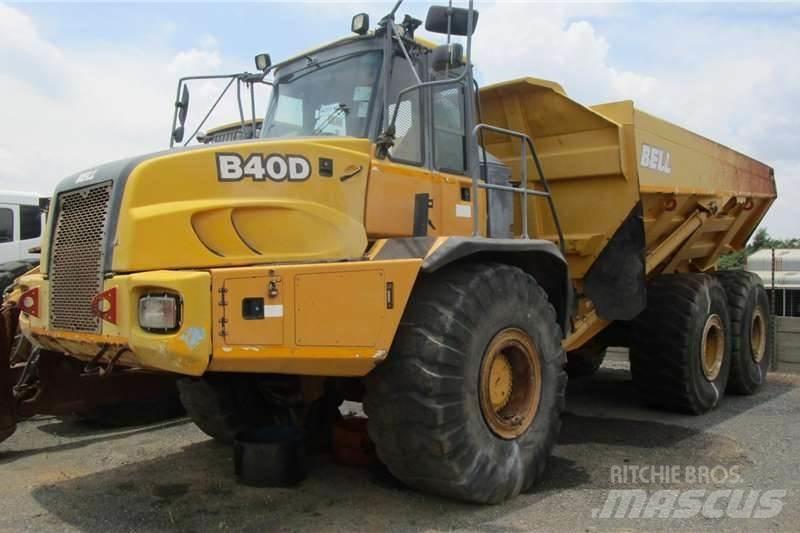 Bell B40D Belden kirma kaya kamyonu
