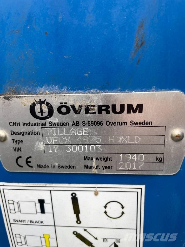 Överum VFCX4975 Döner pulluklar