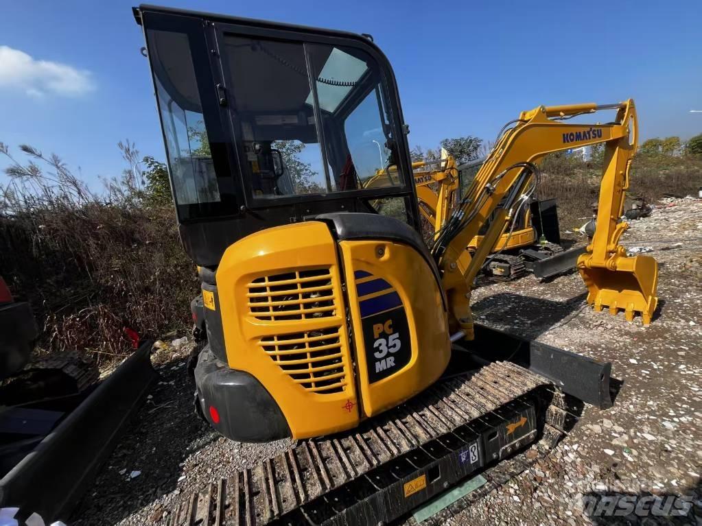 Komatsu PC 35 MR Mini ekskavatörler, 7 tona dek