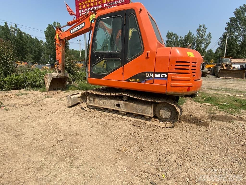 Doosan DH 80 Mini ekskavatörler, 7 tona dek