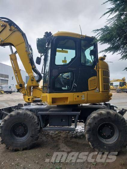 Komatsu PW138MR-11 Lastik tekerli ekskavatörler