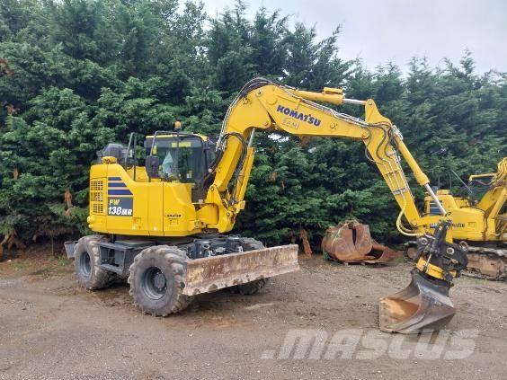 Komatsu PW138MR-11 Lastik tekerli ekskavatörler