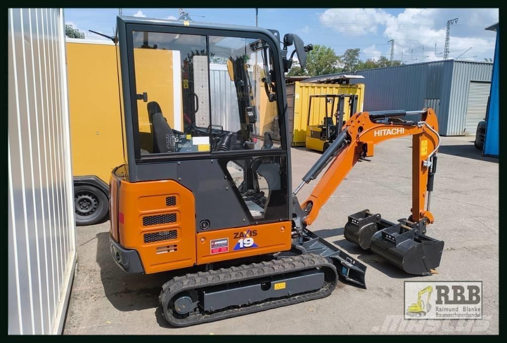 Hitachi ZX 19-6 CR Mini ekskavatörler, 7 tona dek