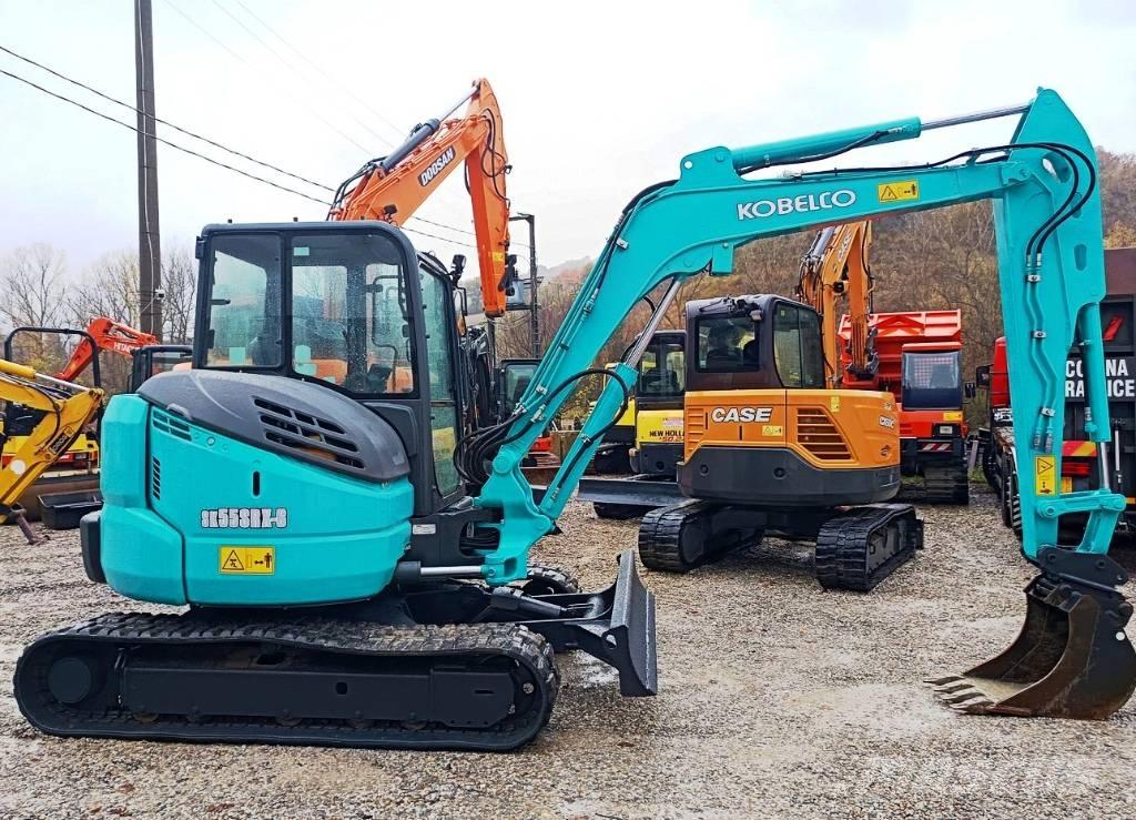 Kobelco SK 55 SRX-6 Mini ekskavatörler, 7 tona dek