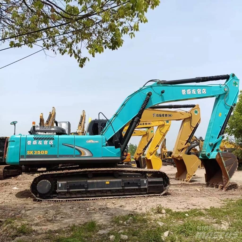 Kobelco SK 350 Paletli ekskavatörler