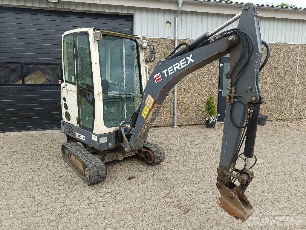 Terex TC 20 Mini ekskavatörler, 7 tona dek