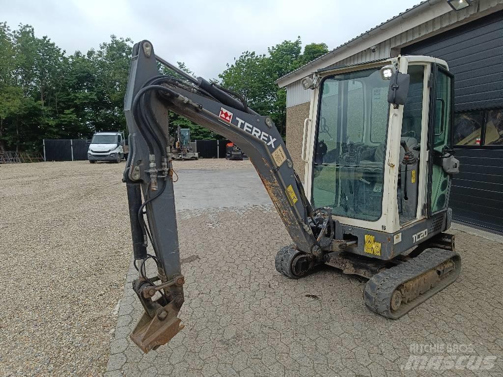 Terex TC 20 Mini ekskavatörler, 7 tona dek