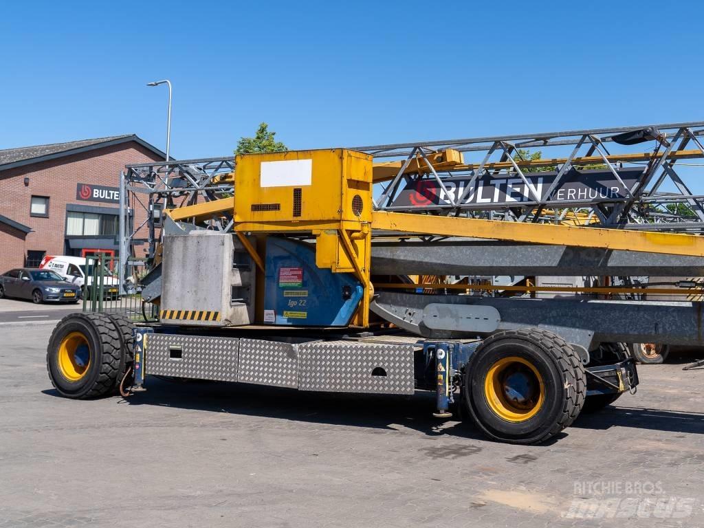 Potain IGO 22 Kendini kuran kule vinçler