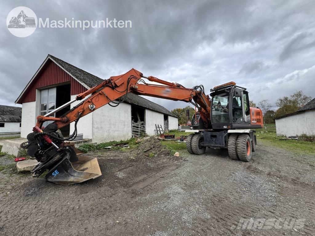 Hitachi ZX 140 W-3 Lastik tekerli ekskavatörler