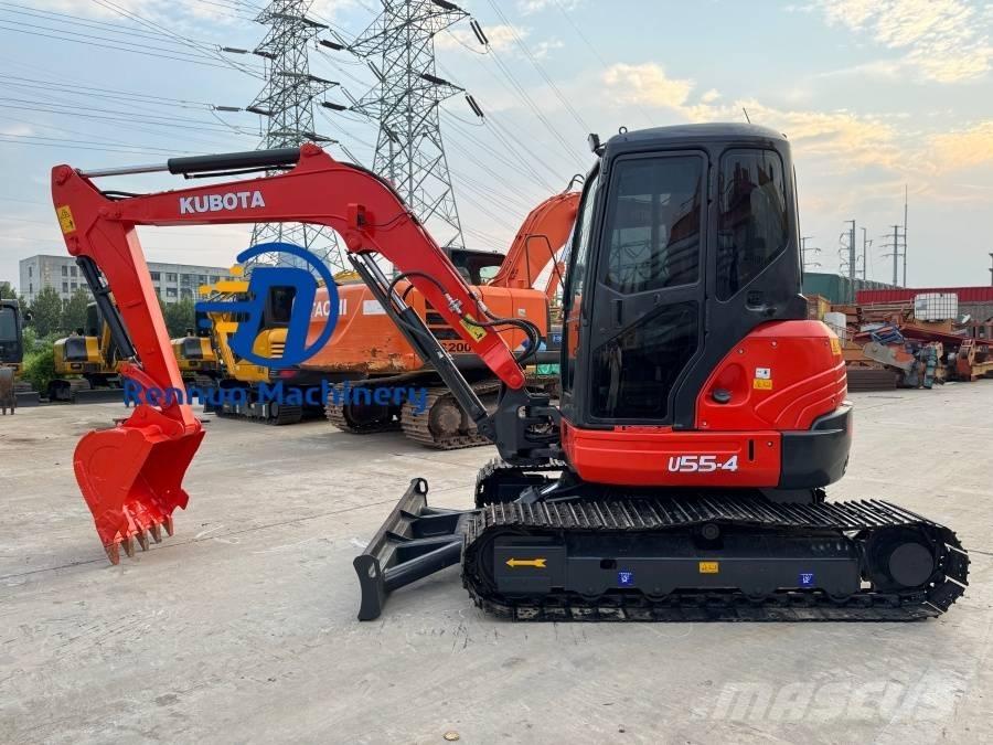 Kubota U 55 Mini ekskavatörler, 7 tona dek