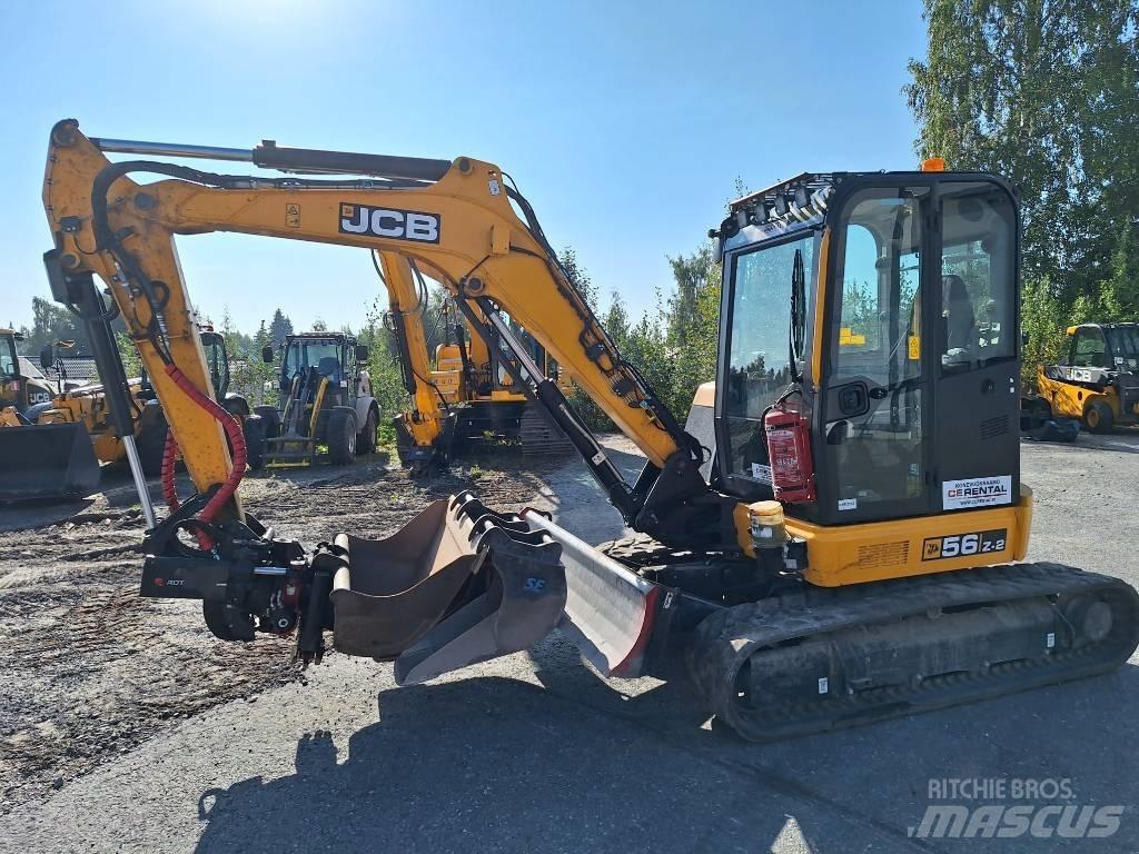 JCB 56 Z-2 Mini ekskavatörler, 7 tona dek