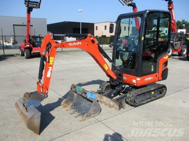 Kubota KX016-4 (100) Mini ekskavatörler, 7 tona dek