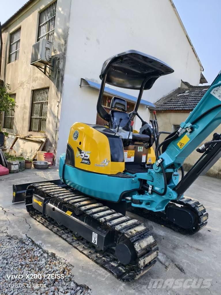 Kubota U 35 Mini ekskavatörler, 7 tona dek