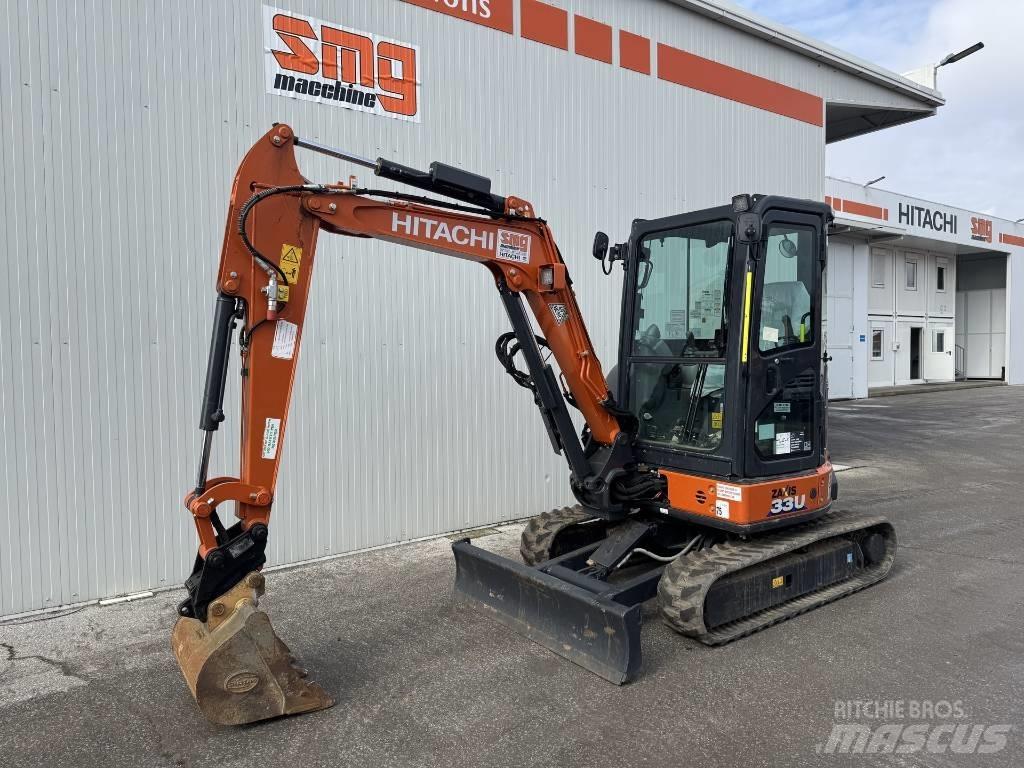 Hitachi ZX 33 U-6 Mini ekskavatörler, 7 tona dek