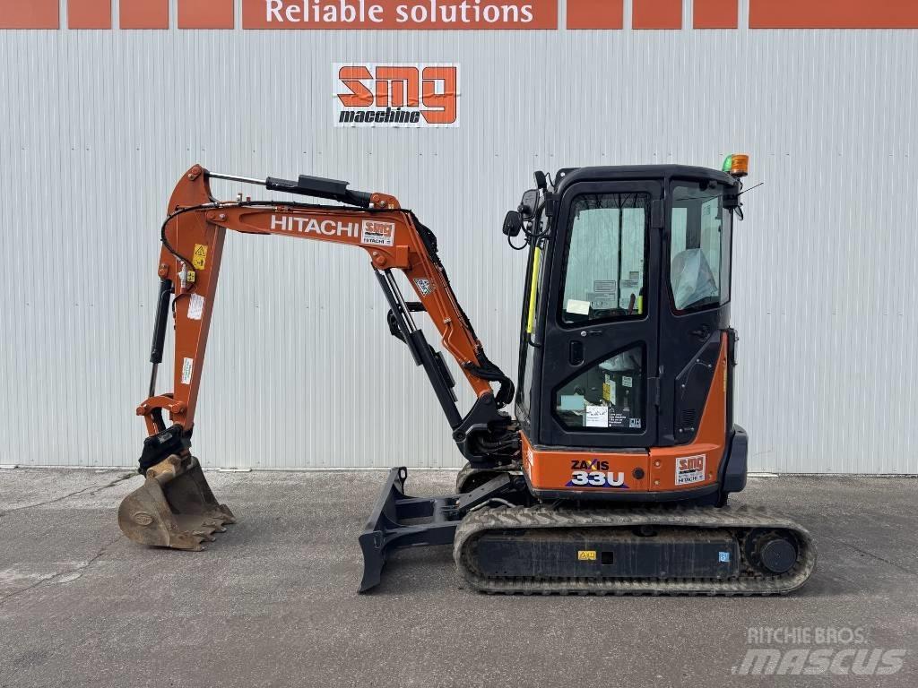 Hitachi ZX 33 U-6 Mini ekskavatörler, 7 tona dek