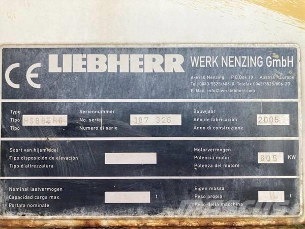 Liebherr HS 885 HD Paletli vinçler