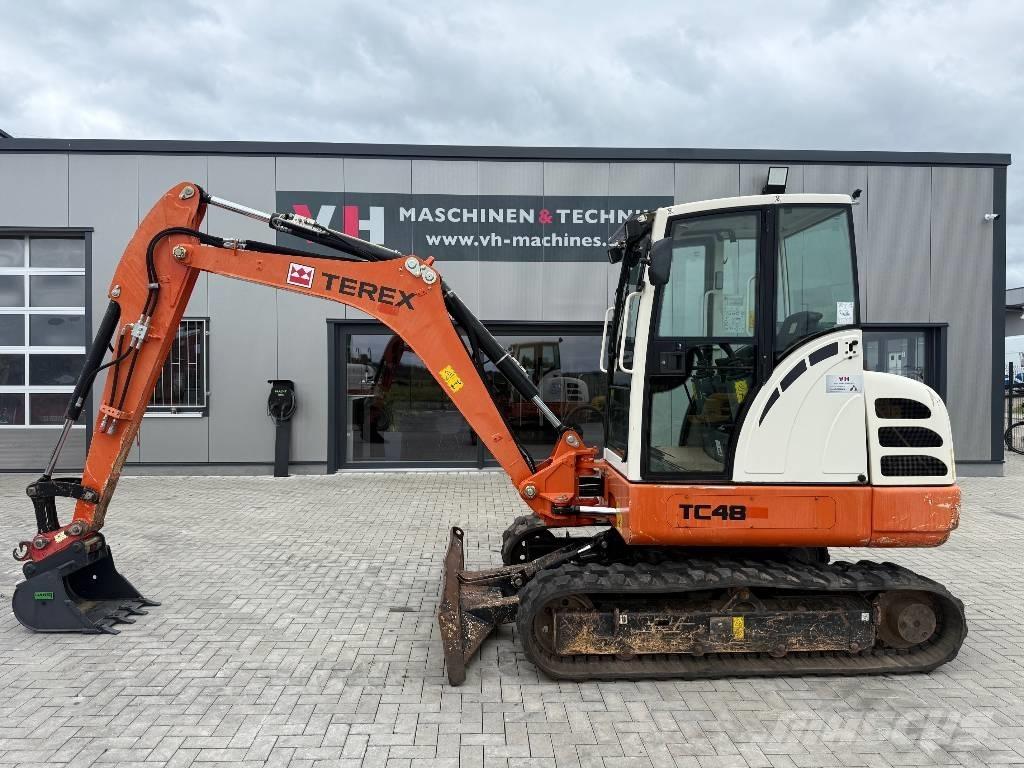Terex TC 48 Mini ekskavatörler, 7 tona dek