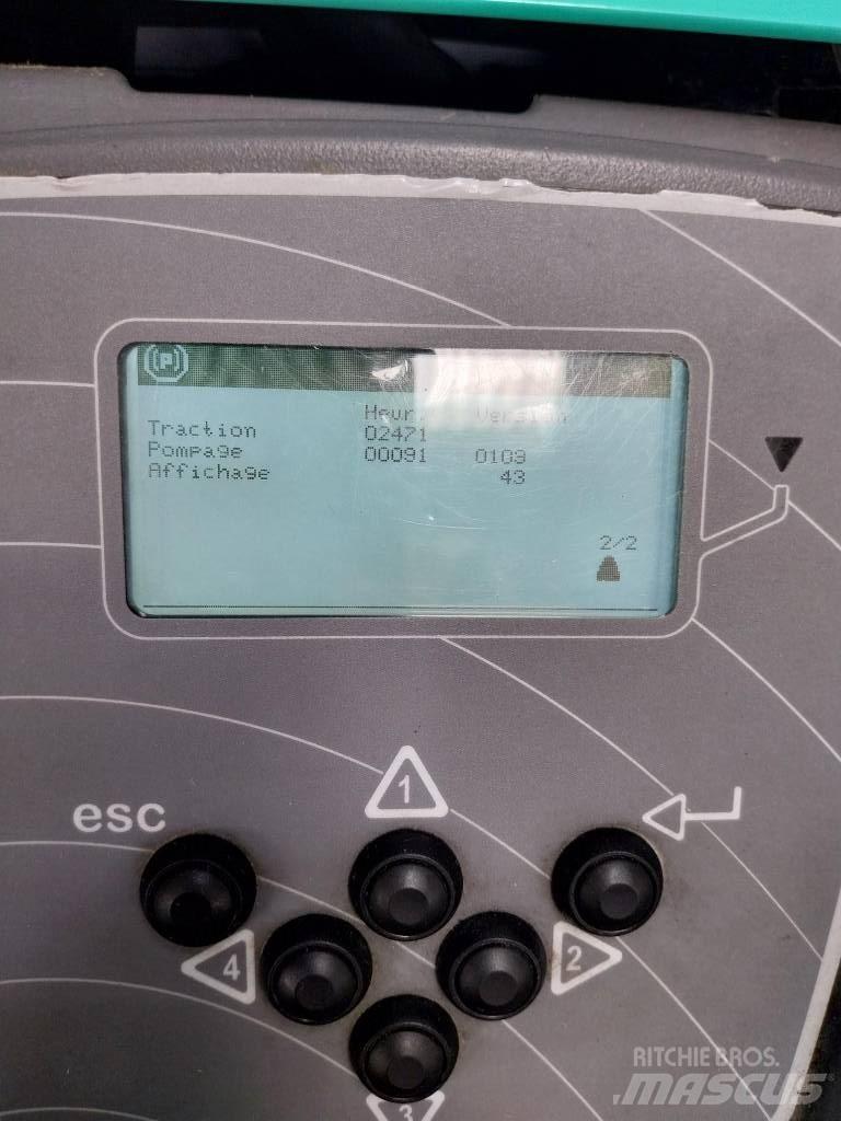 Mitsubishi SBV 16 N Akülü depo ekipmanları
