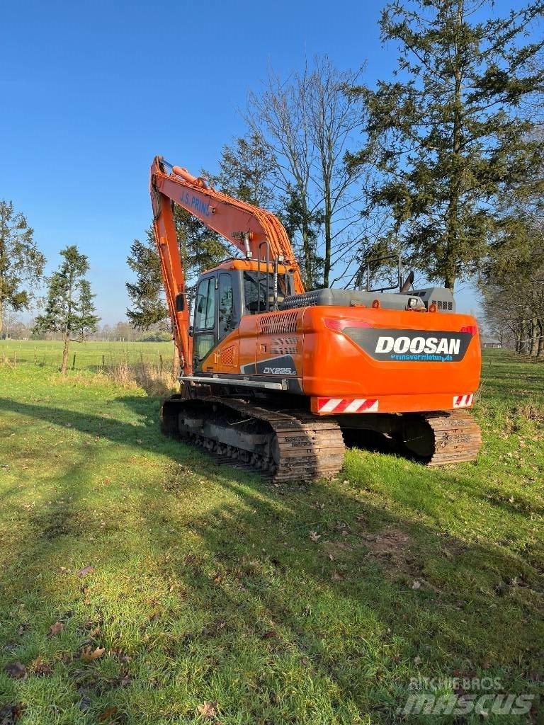 Doosan Dx225-5 Uzun bomlu ekskavatörler