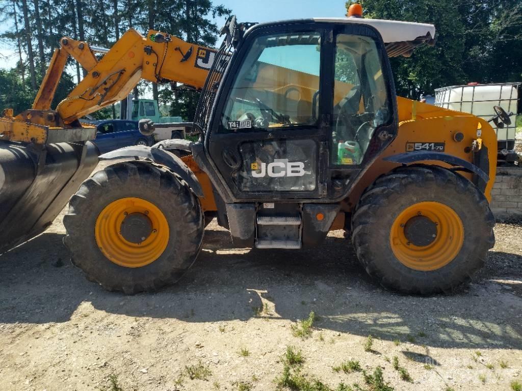 JCB 541 AGS Tarimsal teleskopik yükleyiciler