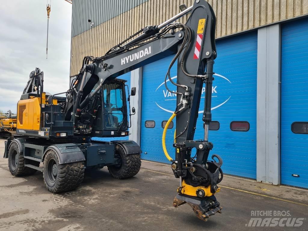 Hyundai HW150ACR Lastik tekerli ekskavatörler