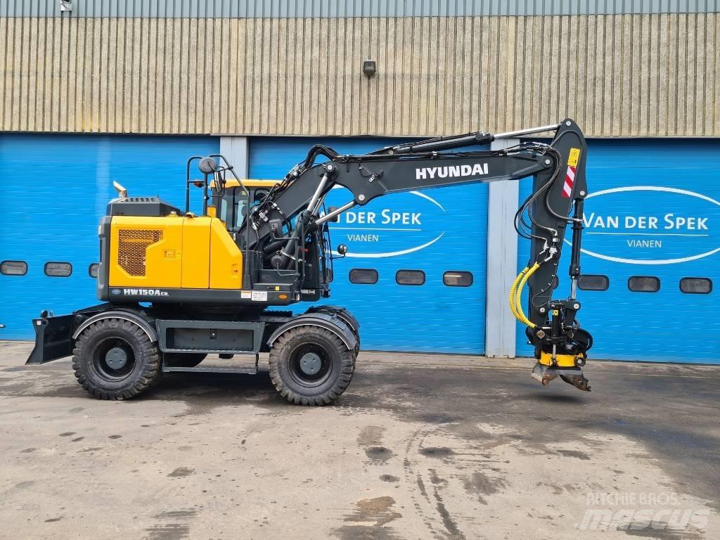 Hyundai HW150ACR Lastik tekerli ekskavatörler