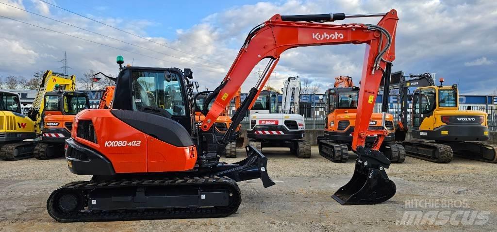 Kubota KX 080-4 Midi ekskavatörler 7 - 12 t