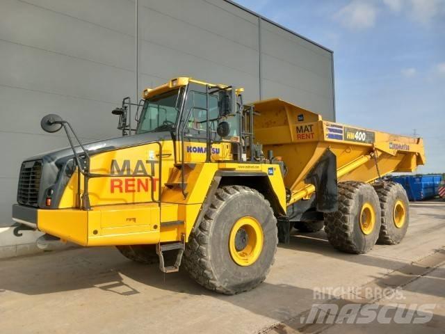 Komatsu HM400-5E0 Belden kirma kaya kamyonu