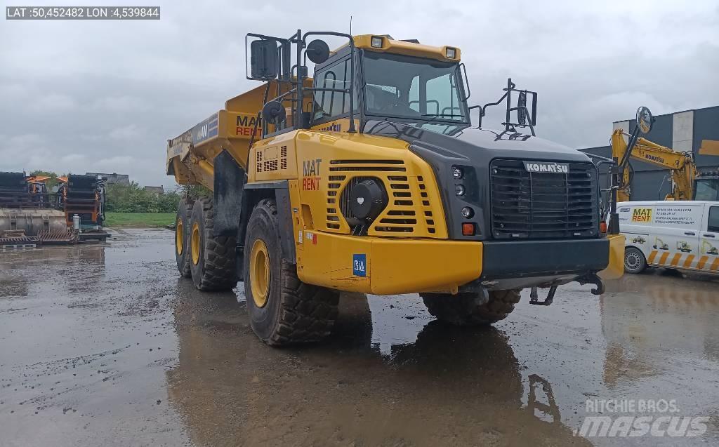 Komatsu HM400-5E0 Belden kirma kaya kamyonu