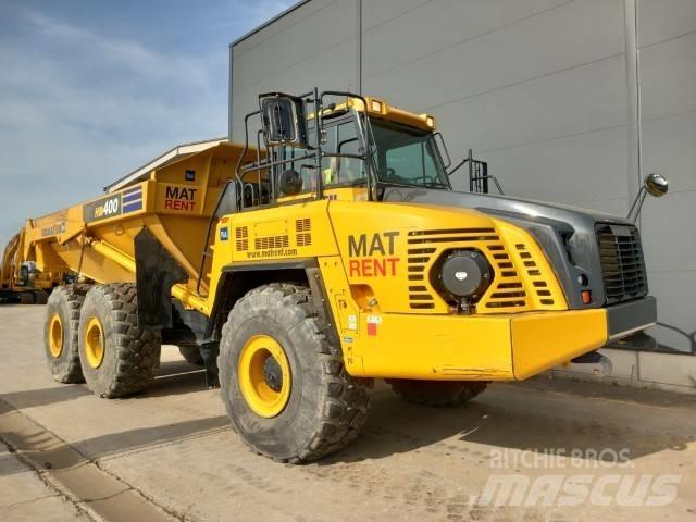 Komatsu HM400-5E0 Belden kirma kaya kamyonu