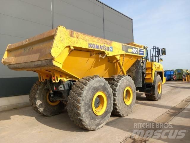 Komatsu HM400-5E0 Belden kirma kaya kamyonu