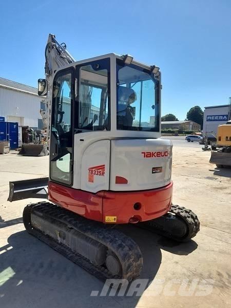 Takeuchi TB 335 R Mini ekskavatörler, 7 tona dek