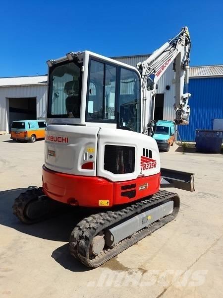 Takeuchi TB 335 R Mini ekskavatörler, 7 tona dek