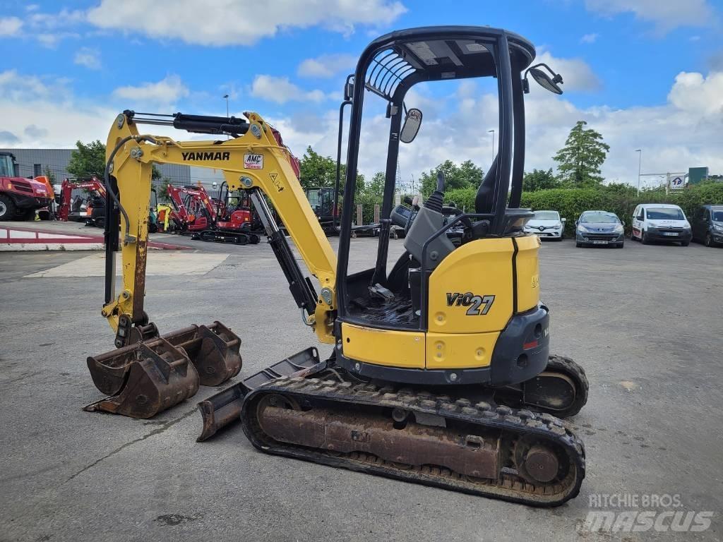 Yanmar Vio 27-6 Mini ekskavatörler, 7 tona dek