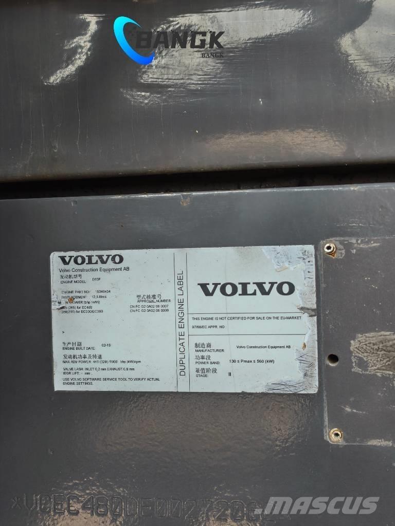 Volvo EC 480 D L Paletli ekskavatörler