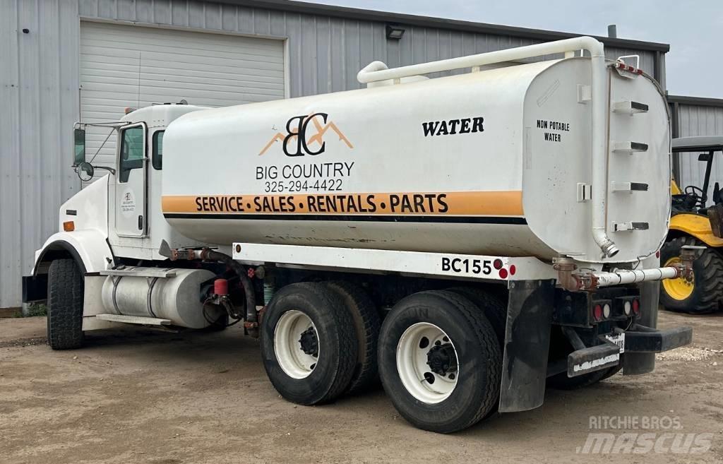Kenworth T800 Su tankerleri