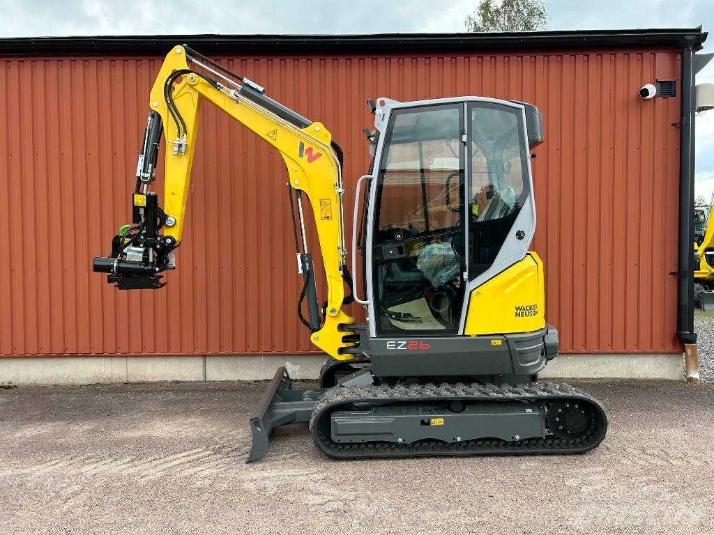 Wacker Neuson EZ26 Mini ekskavatörler, 7 tona dek