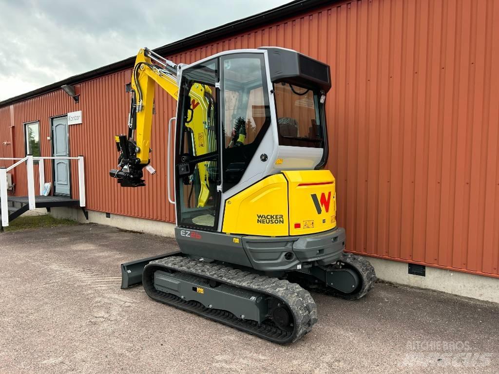 Wacker Neuson EZ26 Mini ekskavatörler, 7 tona dek